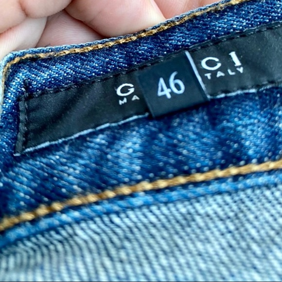 Gucci Dark Wash Slim Straight Leg Jeans - Picture 4 of 7